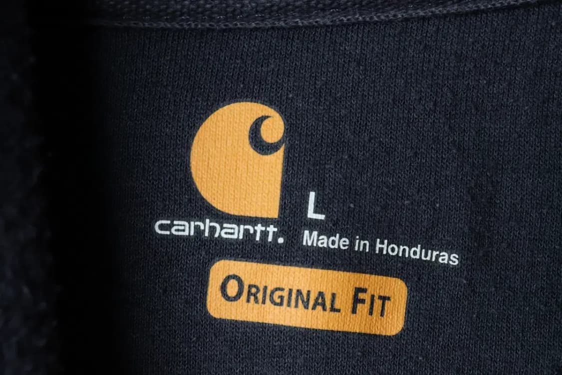 (L-XL) 칼하트 후드집업 네이비 기모 올드스쿨-15F7B 상품이미지6