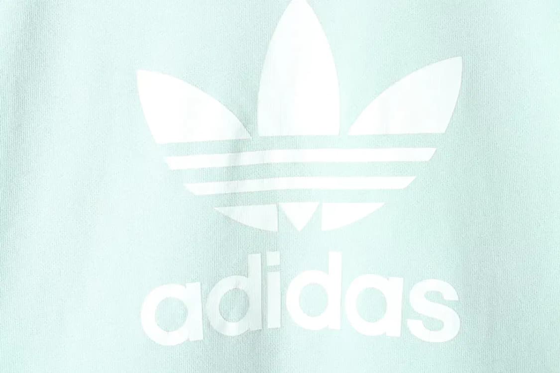 (L-XL) 아디다스 맨투맨 티셔츠 불꽃 빅로고 민트-15F82 상품이미지5