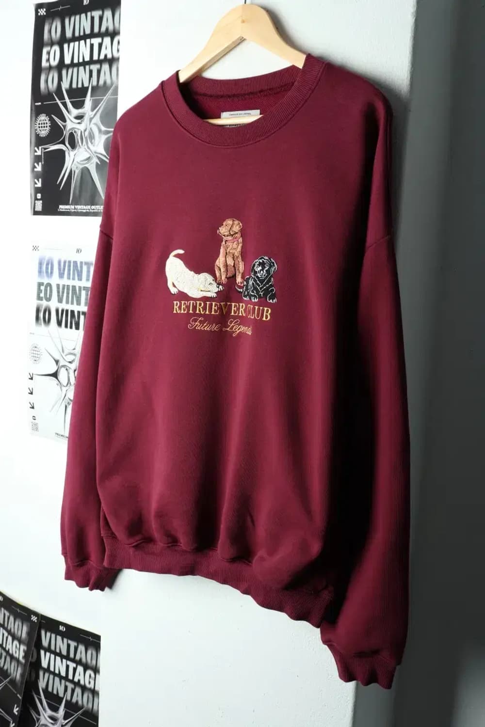 (L-2XL) 비바스튜디오 맨투맨 티셔츠 트렌드 리트리버클럽-15F8C 상품이미지1