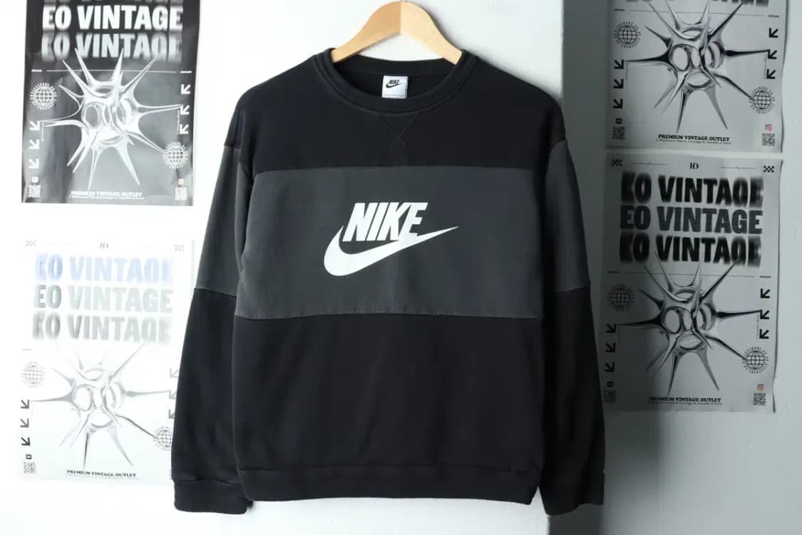 (L-XL) 나이키 맨투맨 티셔츠 아동 키즈 올드스쿨 기모-16042 상품이미지2