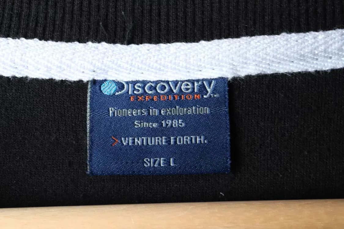 (L) 디스커버리 맨투맨 티셔츠 아동 키즈 기모 블랙-16043 상품이미지8