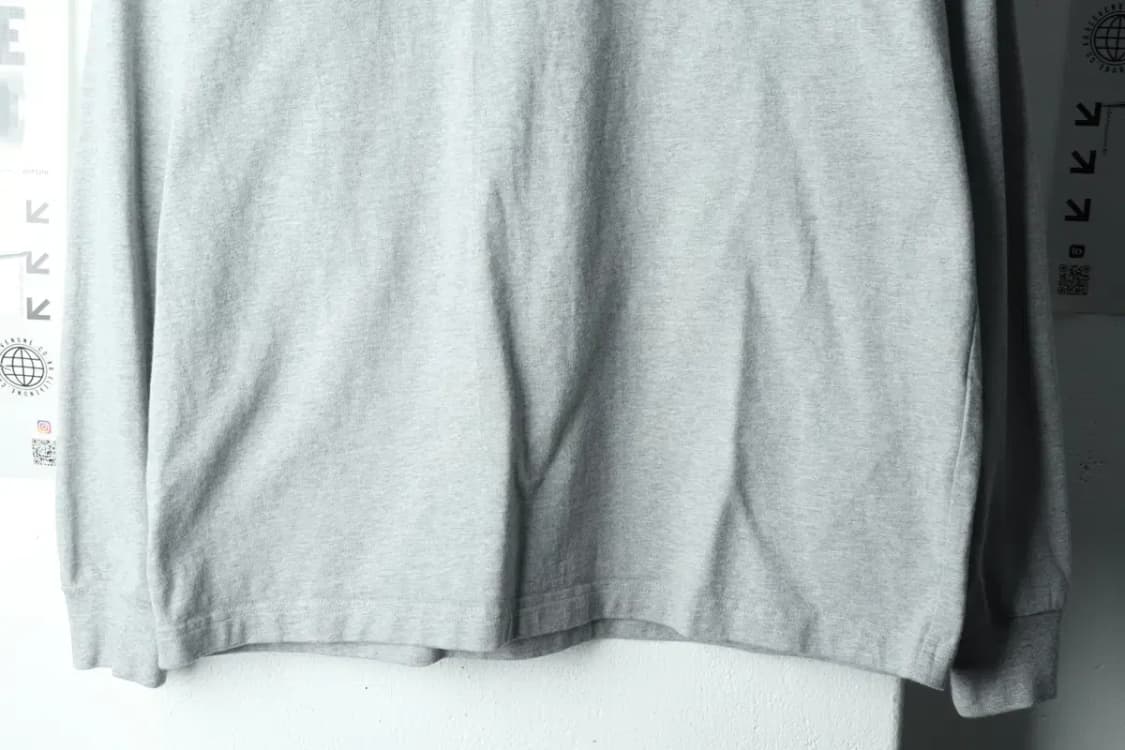 (M-L) 데우스 긴팔티셔츠 엑스마키나 서울 빅로고 그레이-16046 상품이미지4