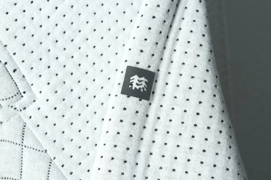 (M) 코오롱스포츠 후드티셔츠 반집업 화이트 누빔-1604A 상품이미지5