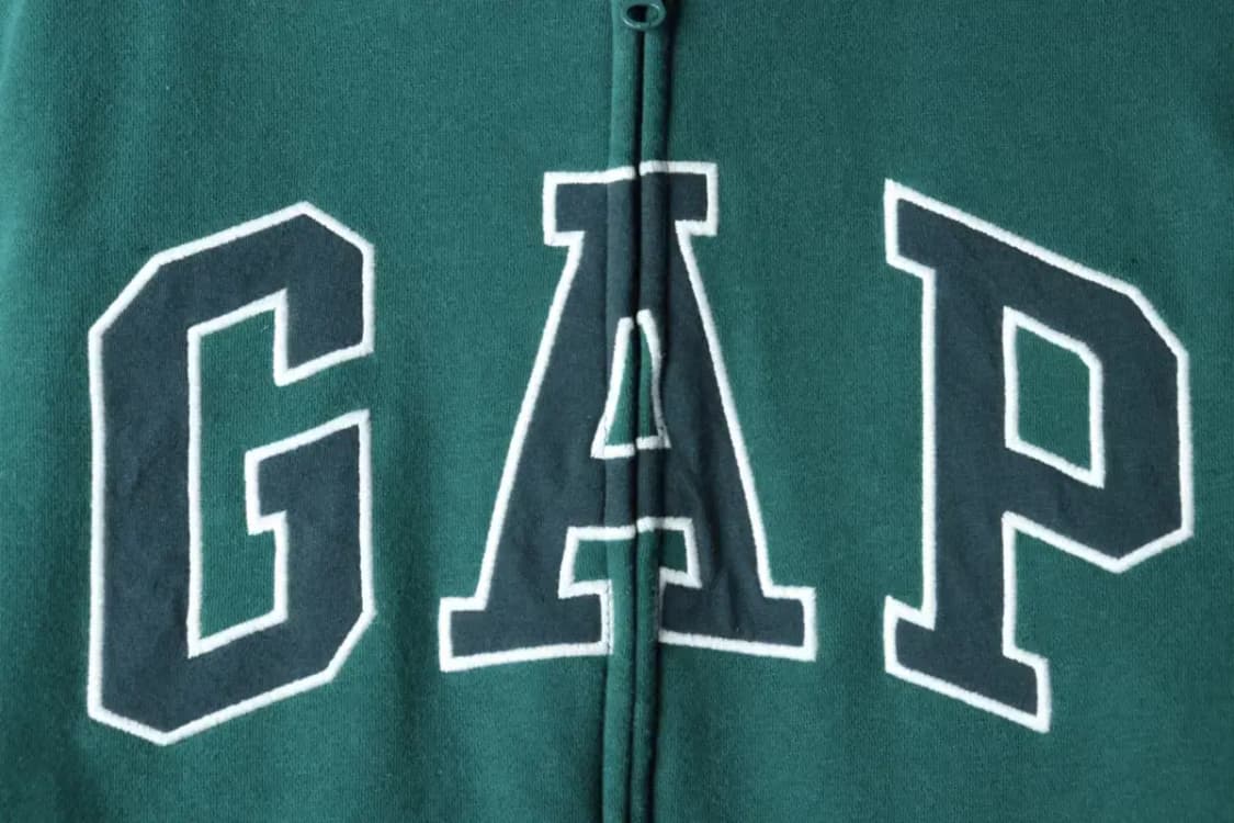 W(S) 갭 후드집업 빅로고 기모 그린-1604C 상품이미지5