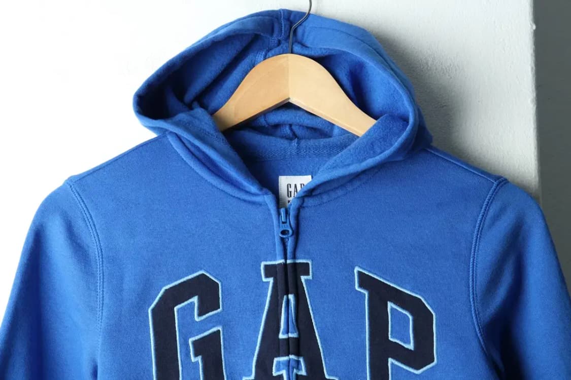 (M) 갭 후드집업 아동 키즈 빅로고 기모-1604D 상품이미지3