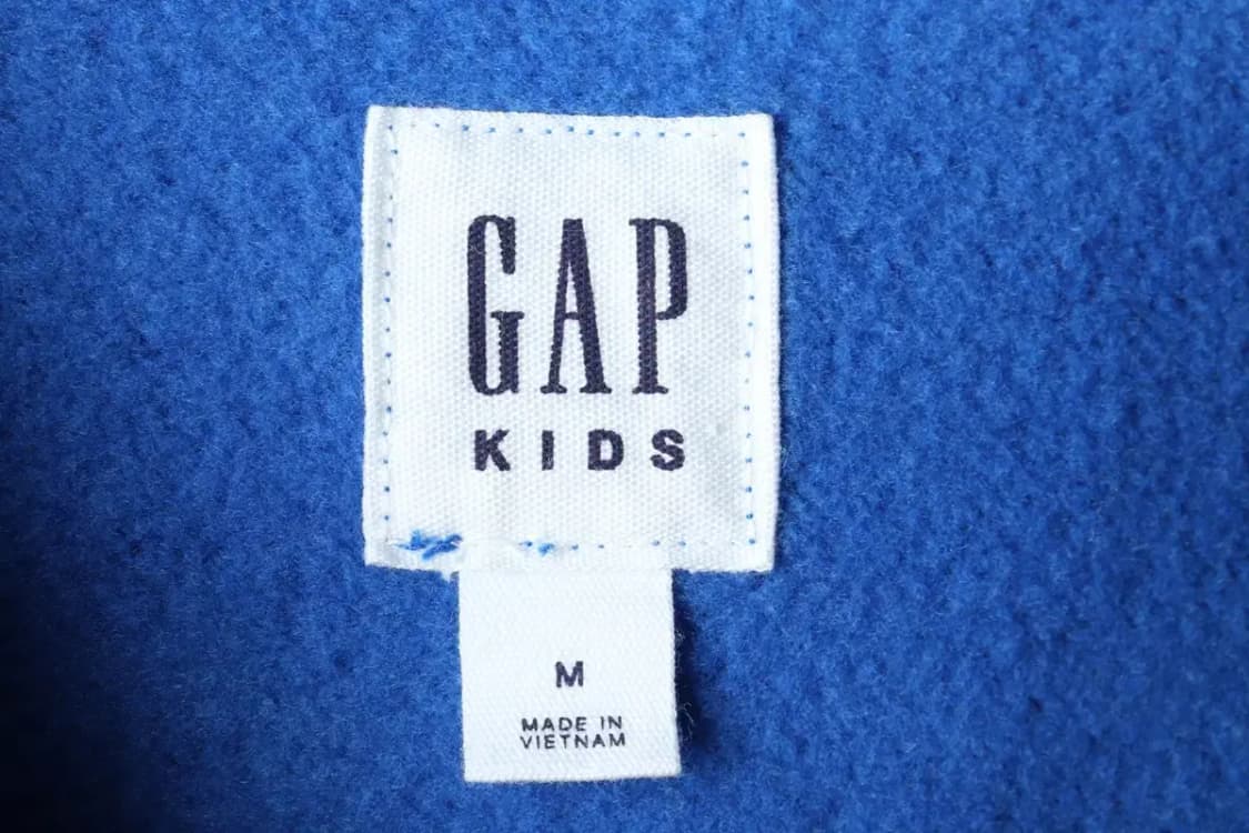 (M) 갭 후드집업 아동 키즈 빅로고 기모-1604D 상품이미지6