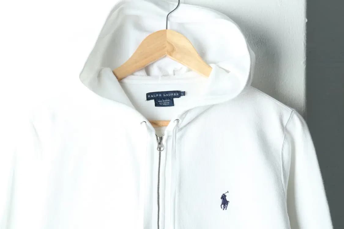 W(L) 폴로 랄프로렌 후드집업 화이트 포니 희귀 매물-1604F 상품이미지3