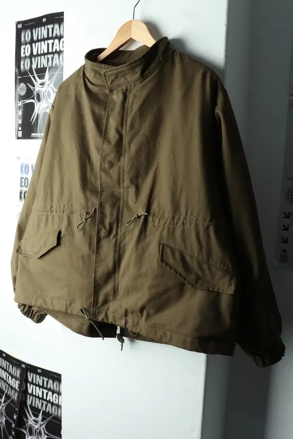 (M-L) 라퍼지스토어 집업 바람막이 점퍼자켓 세미크롭 봄버-16051 상품이미지1