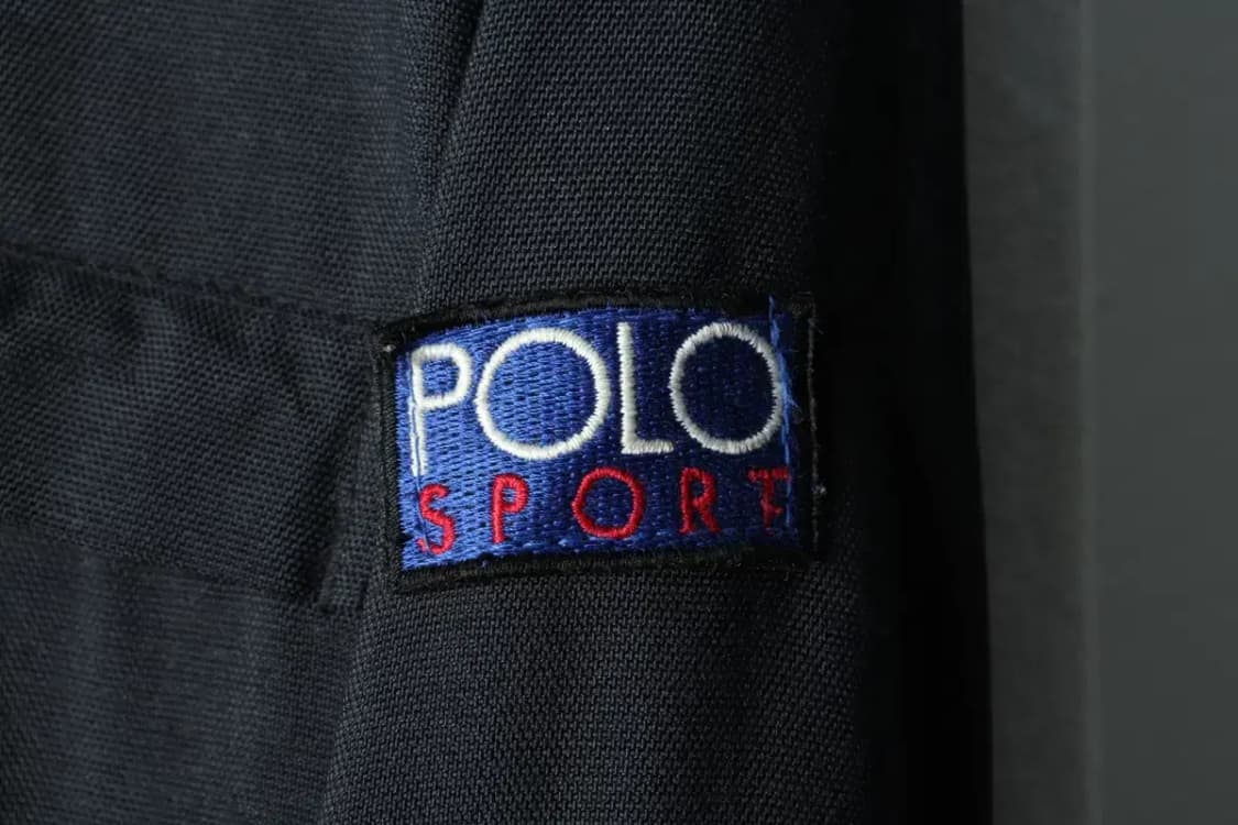 (XL) 폴로 랄프로렌 집업 바람막이 점퍼자켓 90년대 블랙-16053 상품이미지5