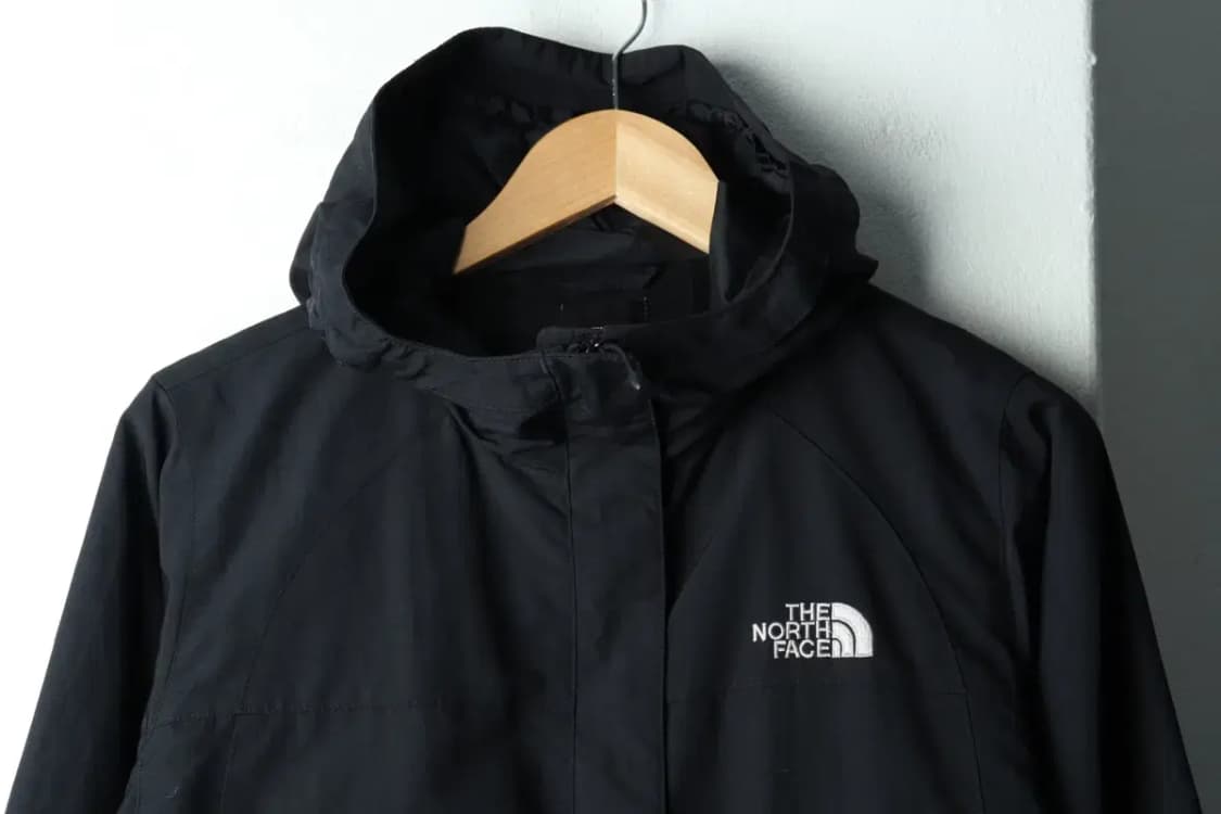 W(XL) 노스페이스 집업 바람막이 점퍼자켓 블랙 올드스쿨-16054 상품이미지3