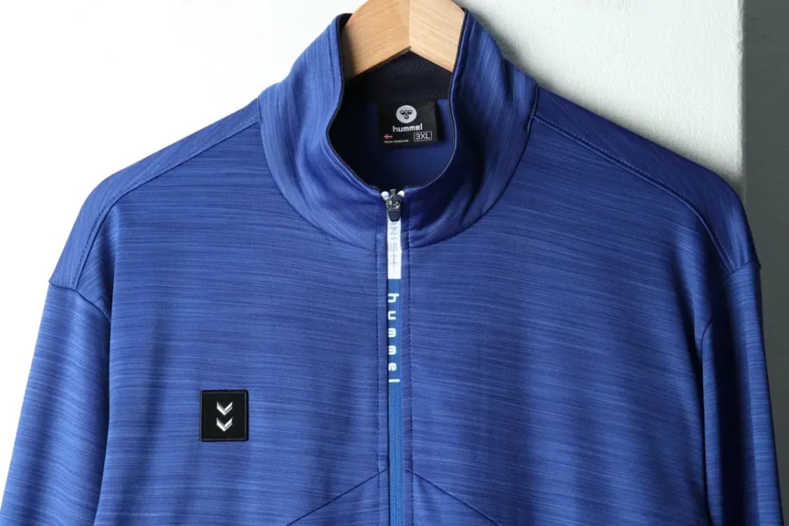 (3XL) 험멜 집업져지 트랙탑 빅사이즈 블루-16056 상품이미지3