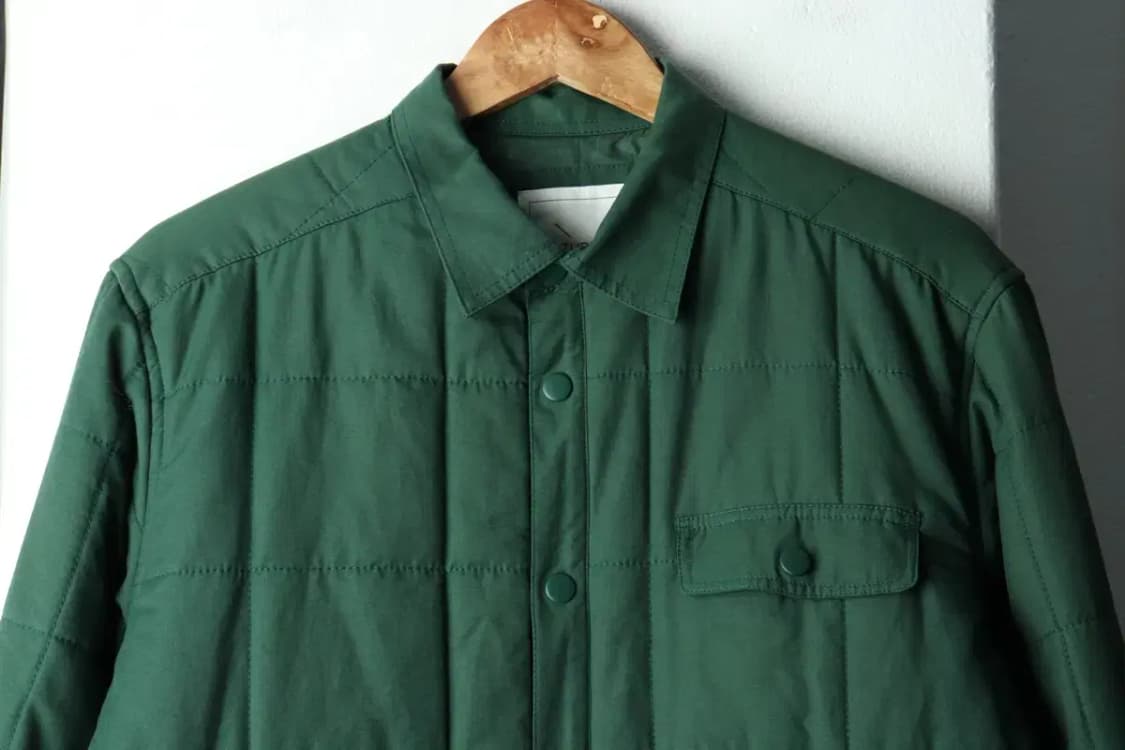 (M) 세러데이 서프 패딩 점퍼자켓 그린 누빔 퀄팅-1605E 상품이미지3