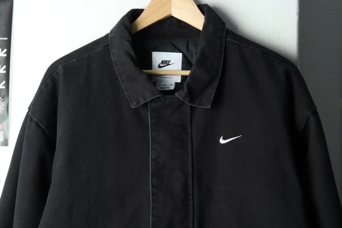 (2XL) 나이키 집업 바람막이 점퍼자켓 빅사이즈 봄버 누빔-16065 상품이미지3