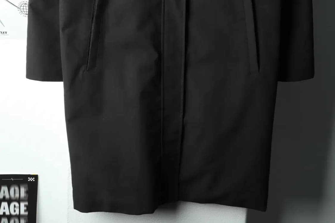 W(M-L) 시리즈 집업 바람막이 점퍼자켓 놈코어 블랙 롱-16066 상품이미지4