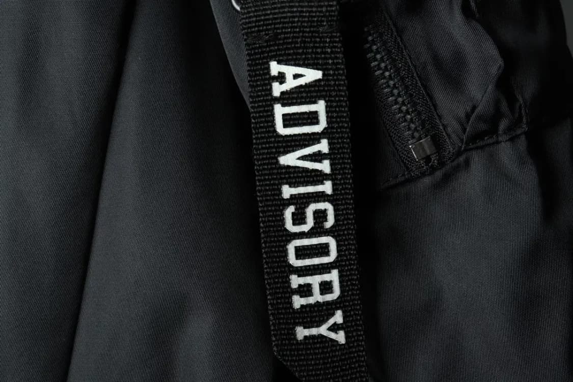 (M-L) 어드바이저리 집업 바람막이 점퍼자켓 항공 블랙 롱-16067 상품이미지8