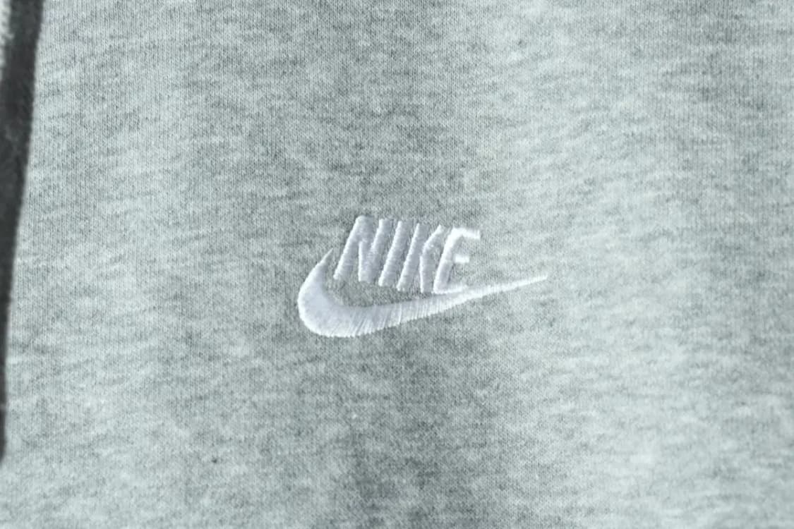 (M-L) 나이키 후드집업 그레이 기모 올드스쿨-16069 상품이미지5