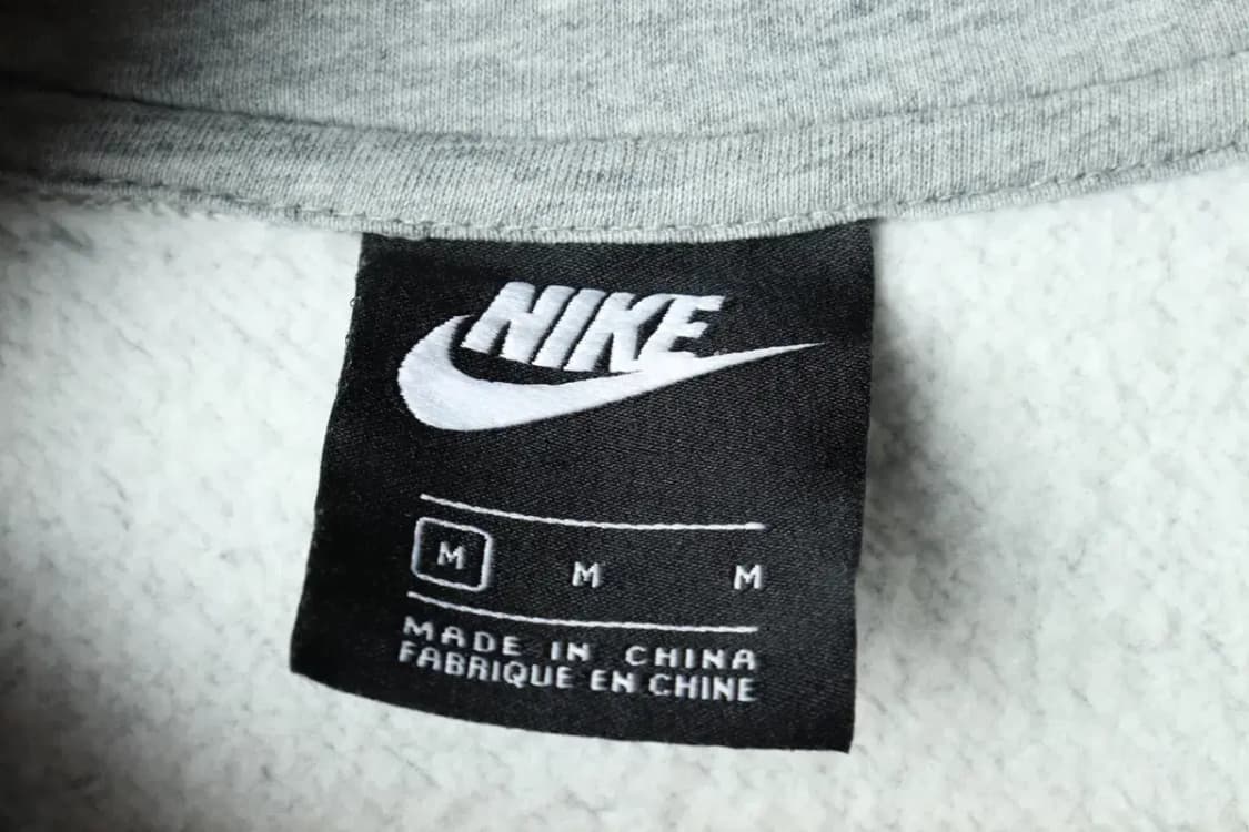 (M-L) 나이키 후드집업 그레이 기모 올드스쿨-16069 상품이미지6