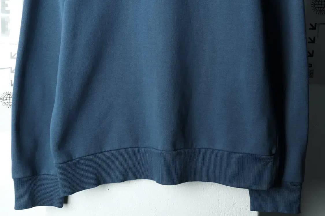 (XL) 게스 맨투맨 티셔츠 빅로고 스티치 블루-16019 상품이미지4