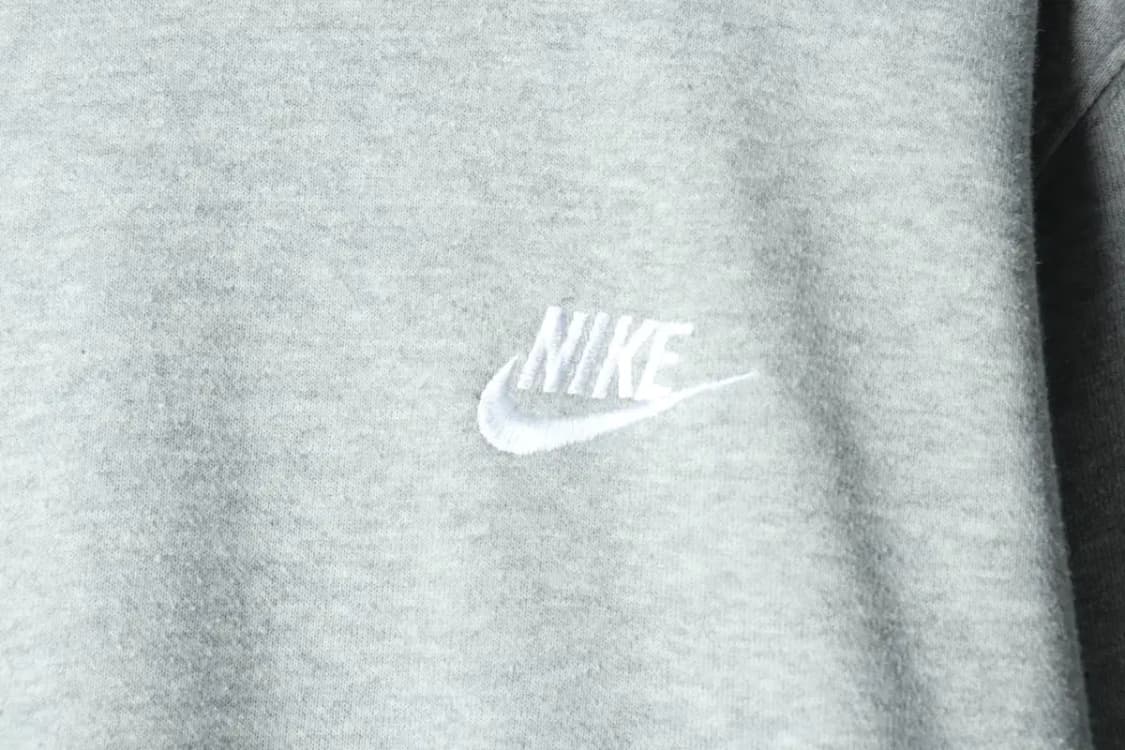 (2XL) 나이키 맨투맨 티셔츠 빅사이즈 그레이 기본-1601B 상품이미지5