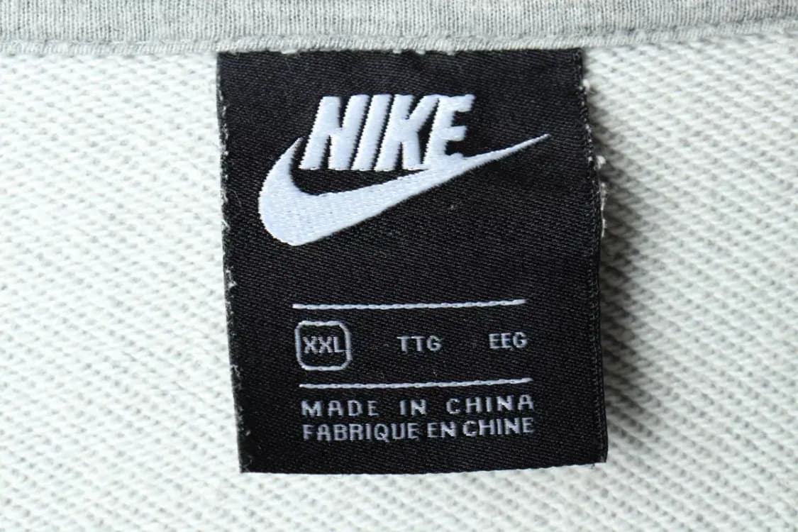 (2XL) 나이키 맨투맨 티셔츠 빅사이즈 그레이 기본-1601B 상품이미지6