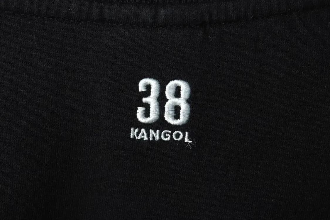 (XL) 캉골 맨투맨 티셔츠 블랙 로고 올드스쿨-1601C 상품이미지6