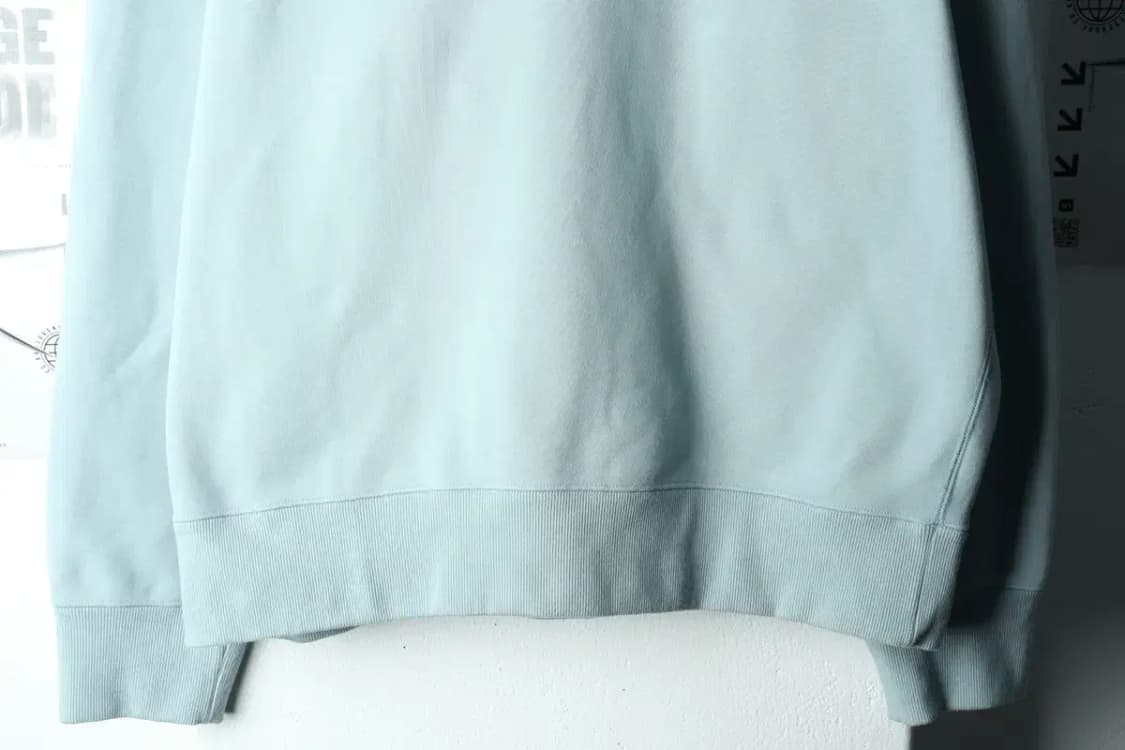 (3XL) 아디다스 맨투맨 티셔츠 빅사이즈 연블루 기모-1601E 상품이미지4