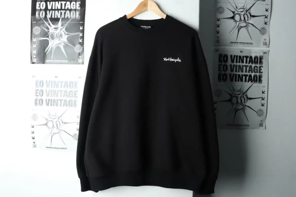 (XL) 마크곤잘레스 맨투맨 티셔츠 블랙 기모 올드스쿨-16020 상품이미지2