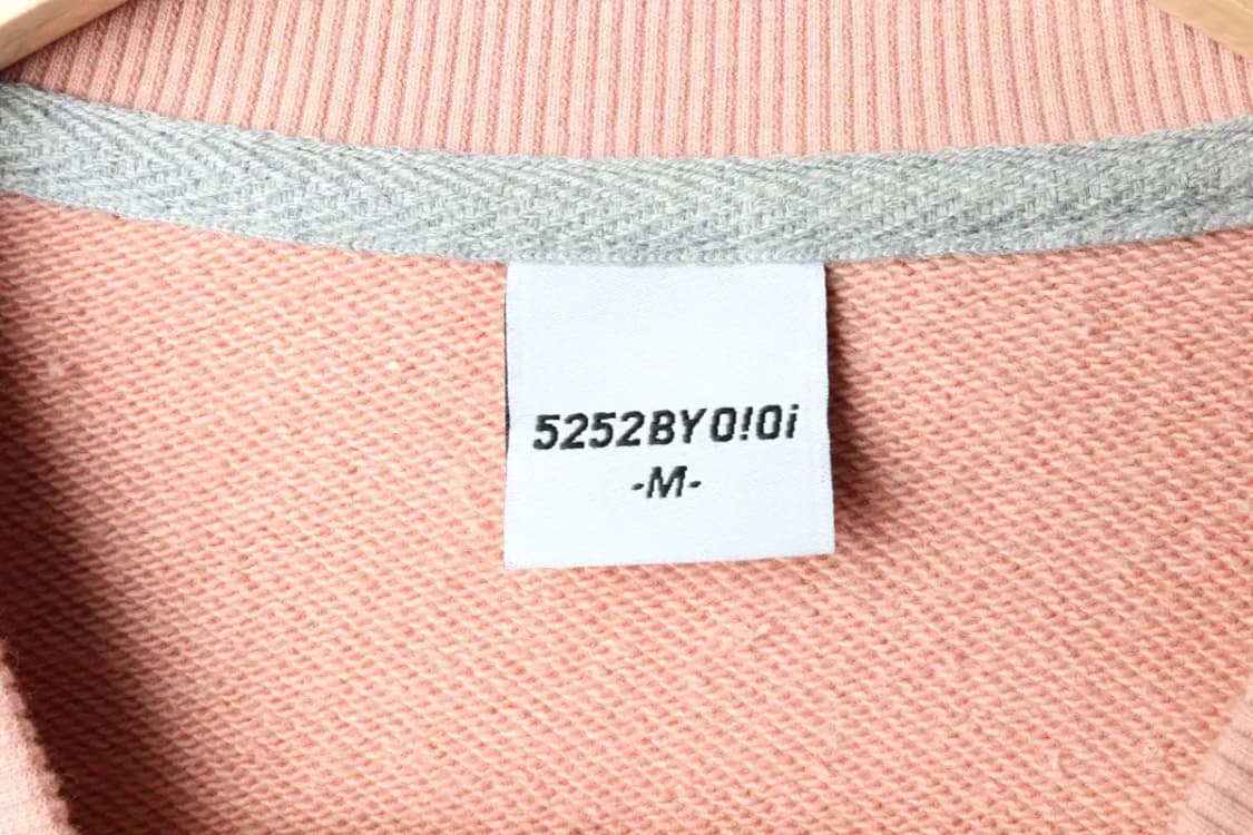 W(M) 오아이오아이 맨투맨 티셔츠 연핑크 올드스쿨-16022 상품이미지6