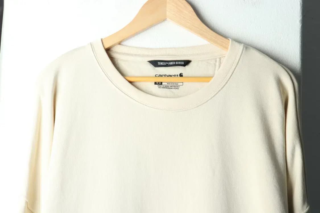(XL) 칼하트 맨투맨 티셔츠 텐센 베이지 올드스쿨-16023 상품이미지3
