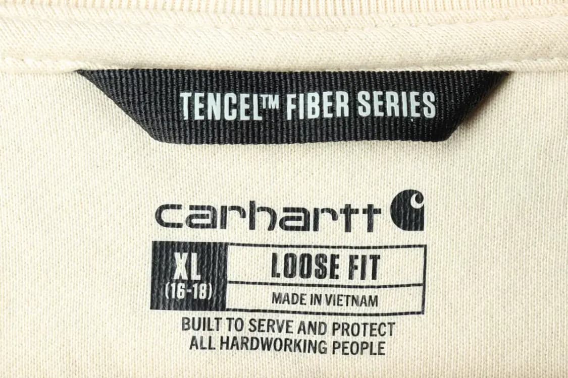 (XL) 칼하트 맨투맨 티셔츠 텐센 베이지 올드스쿨-16023 상품이미지7