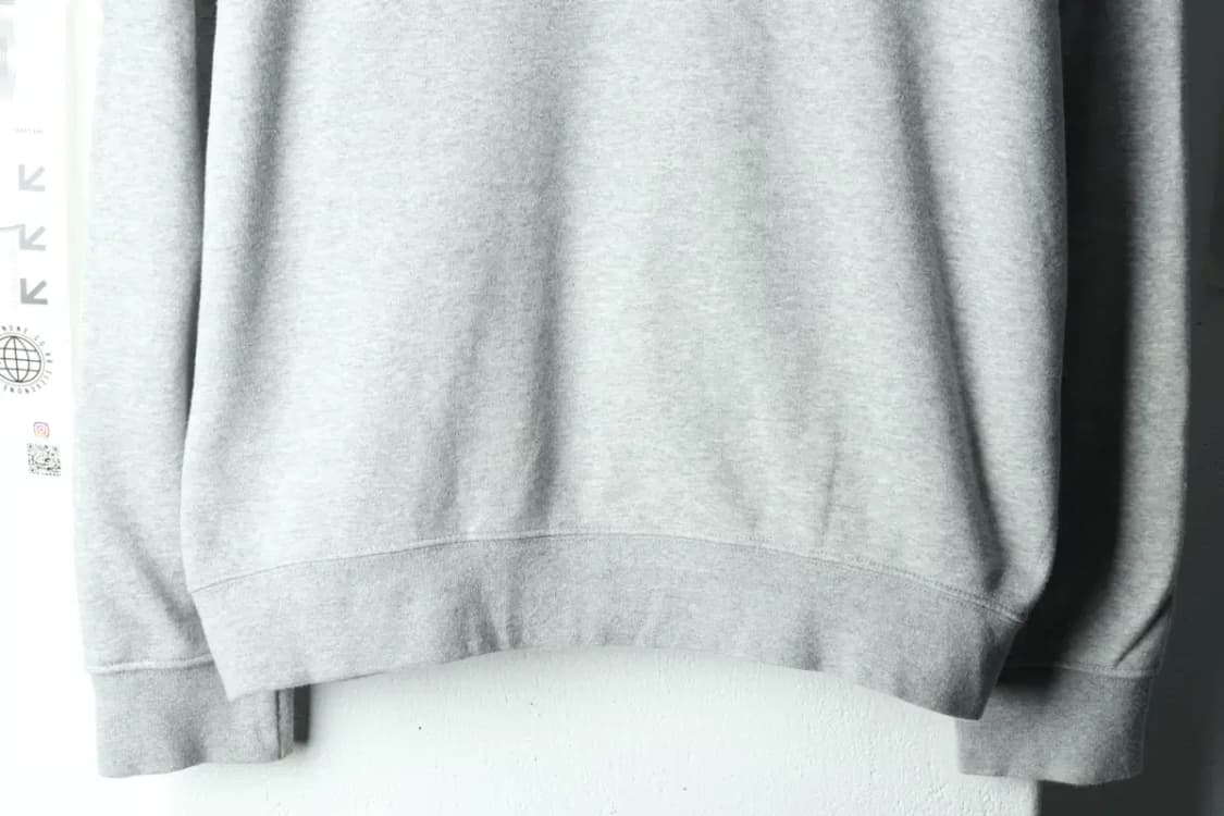 (L-XL) 나이키 맨투맨 티셔츠 그레이 기본-16024 상품이미지4