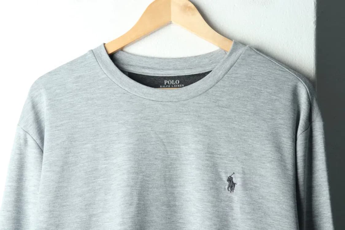 (L-XL) 폴로 랄프로렌 긴팔티셔츠 그레이 포니-16029 상품이미지3
