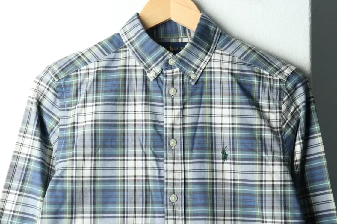W(S) 폴로 랄프로렌 셔츠 남방 체크 컬러믹스 포니-1602B 상품이미지3