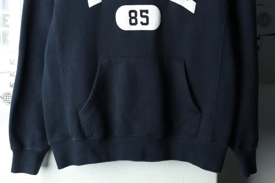 (S) 예일 후드티셔츠 헤비웨잇 네이비-1602E 상품이미지4