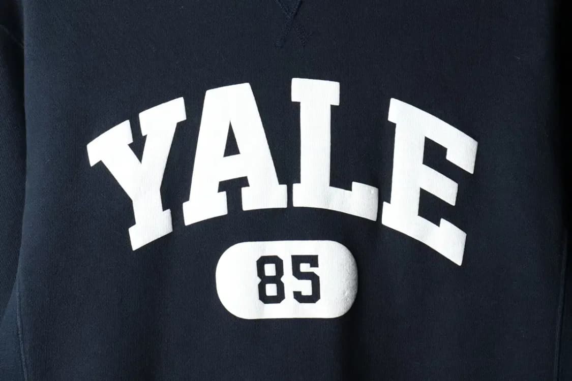 (S) 예일 후드티셔츠 헤비웨잇 네이비-1602E 상품이미지5