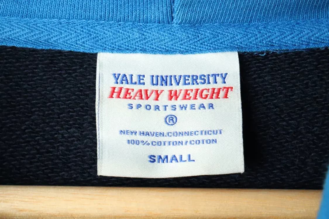 (S) 예일 후드티셔츠 헤비웨잇 네이비-1602E 상품이미지6