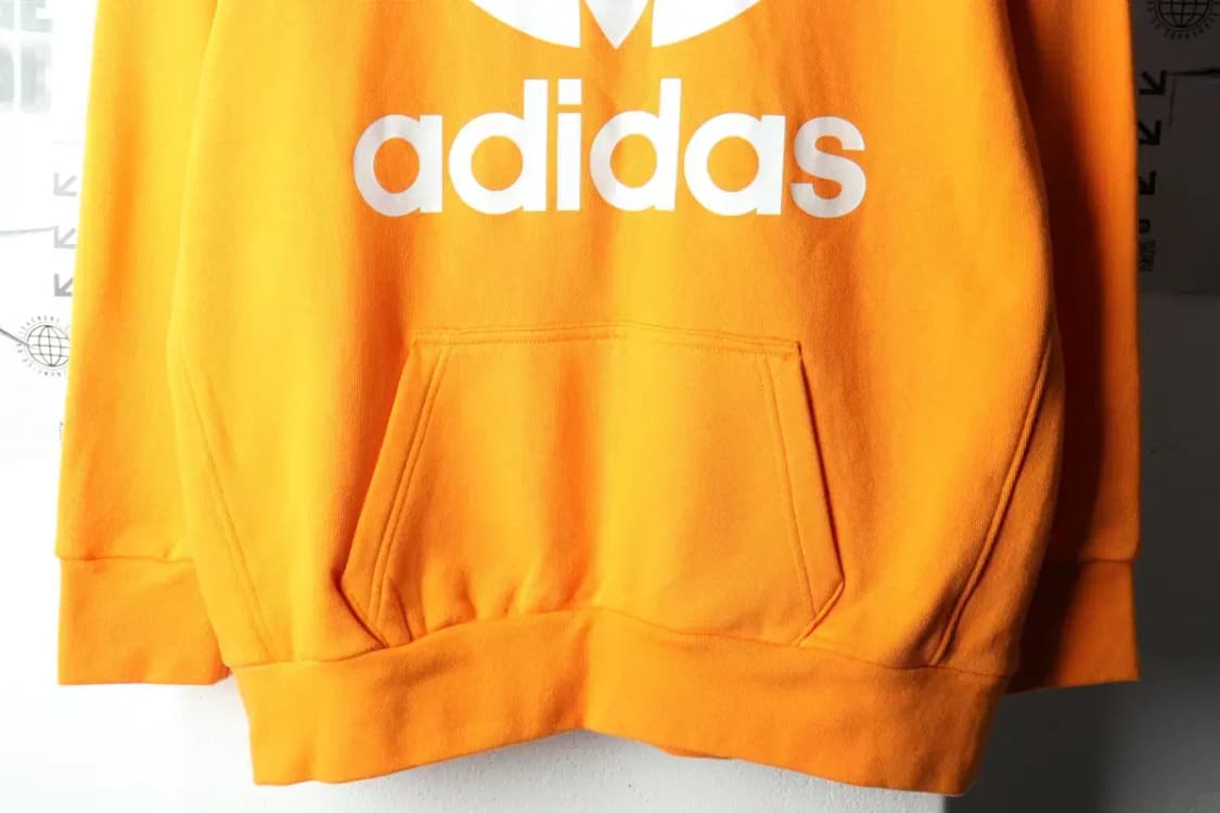 (XL) 아디다스 후드티셔츠 불꽃 주황 올드스쿨-1602F 상품이미지4