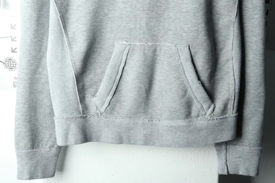 (L-XL) 아베크롬비 후드티셔츠 대장급 그레이 기모 Y2K-16031 상품이미지4