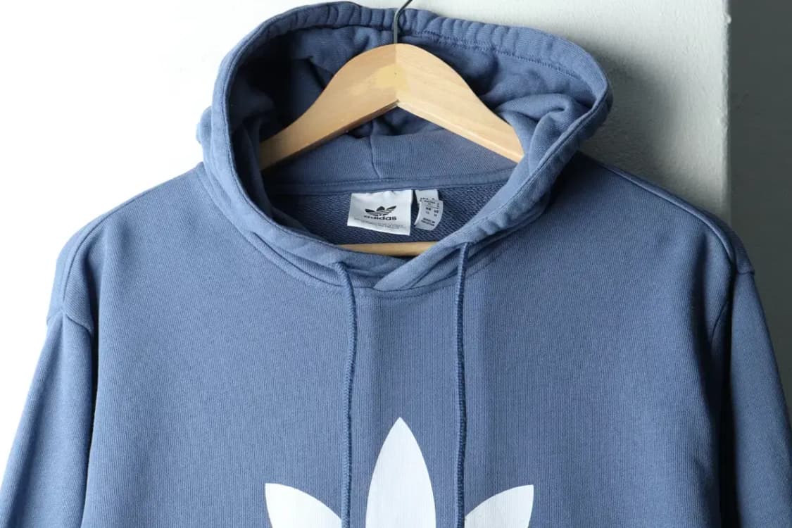 W(XL) 아디다스 후드티셔츠 불꽃 블루 올드스쿨-16032 상품이미지3