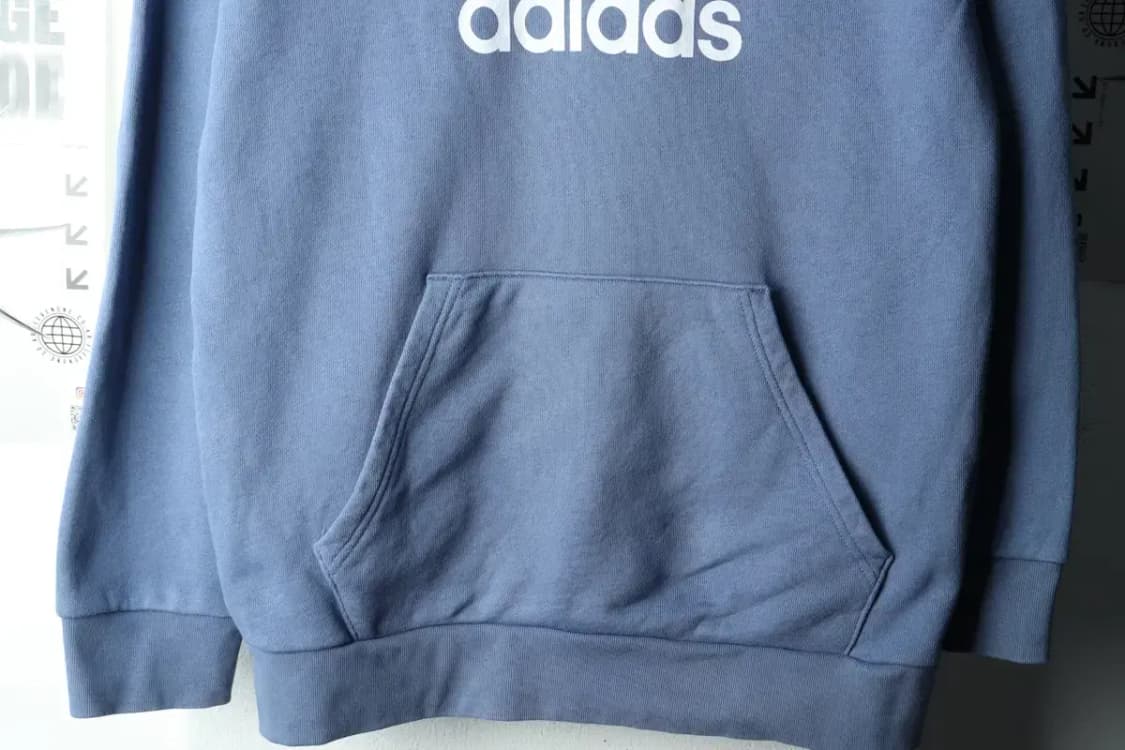 W(XL) 아디다스 후드티셔츠 불꽃 블루 올드스쿨-16032 상품이미지4