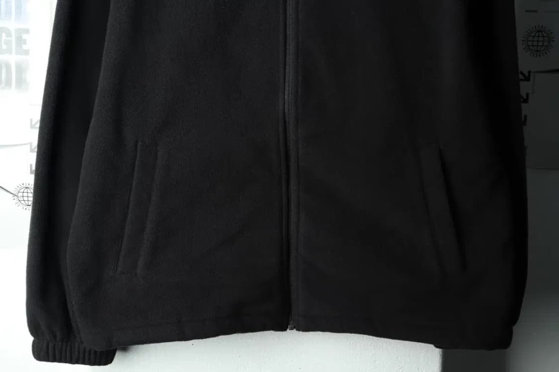 (L) 마크곤잘레스 집업 바람막이 점퍼자켓 후리스 블랙-16033 상품이미지4