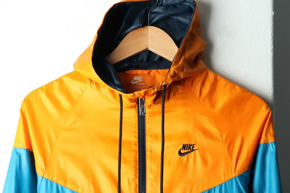 (XS) 나이키 집업 바람막이 점퍼자켓 윈드러너 블루-16038 상품이미지3