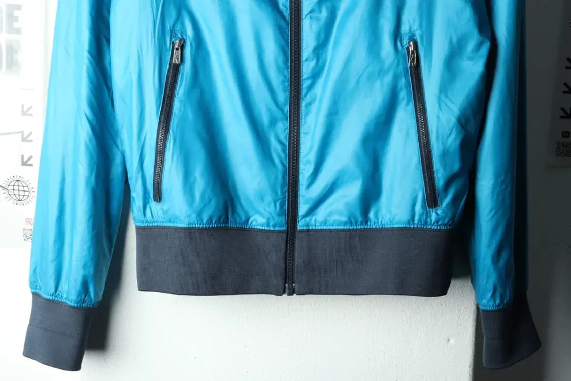 (XS) 나이키 집업 바람막이 점퍼자켓 윈드러너 블루-16038 상품이미지4