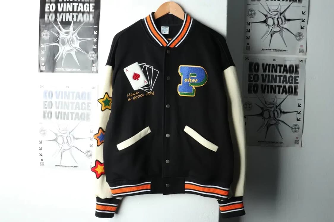 (L-2XL) 인플레이션 집업 바람막이 점퍼자켓 바시티 자수-16039 상품이미지3