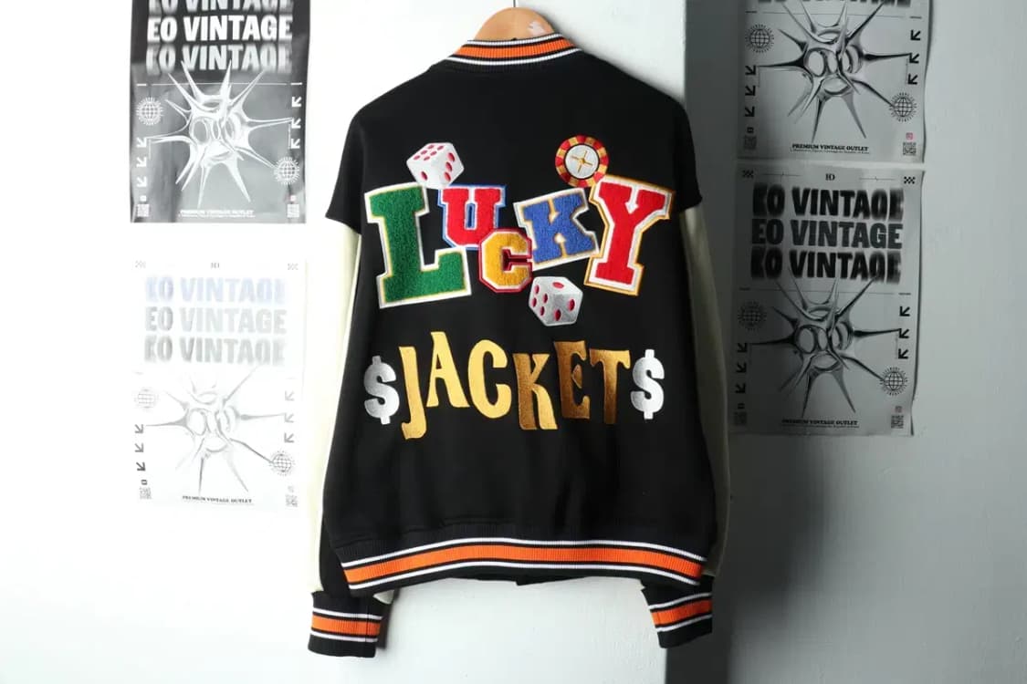 (L-2XL) 인플레이션 집업 바람막이 점퍼자켓 바시티 자수-16039 상품이미지9