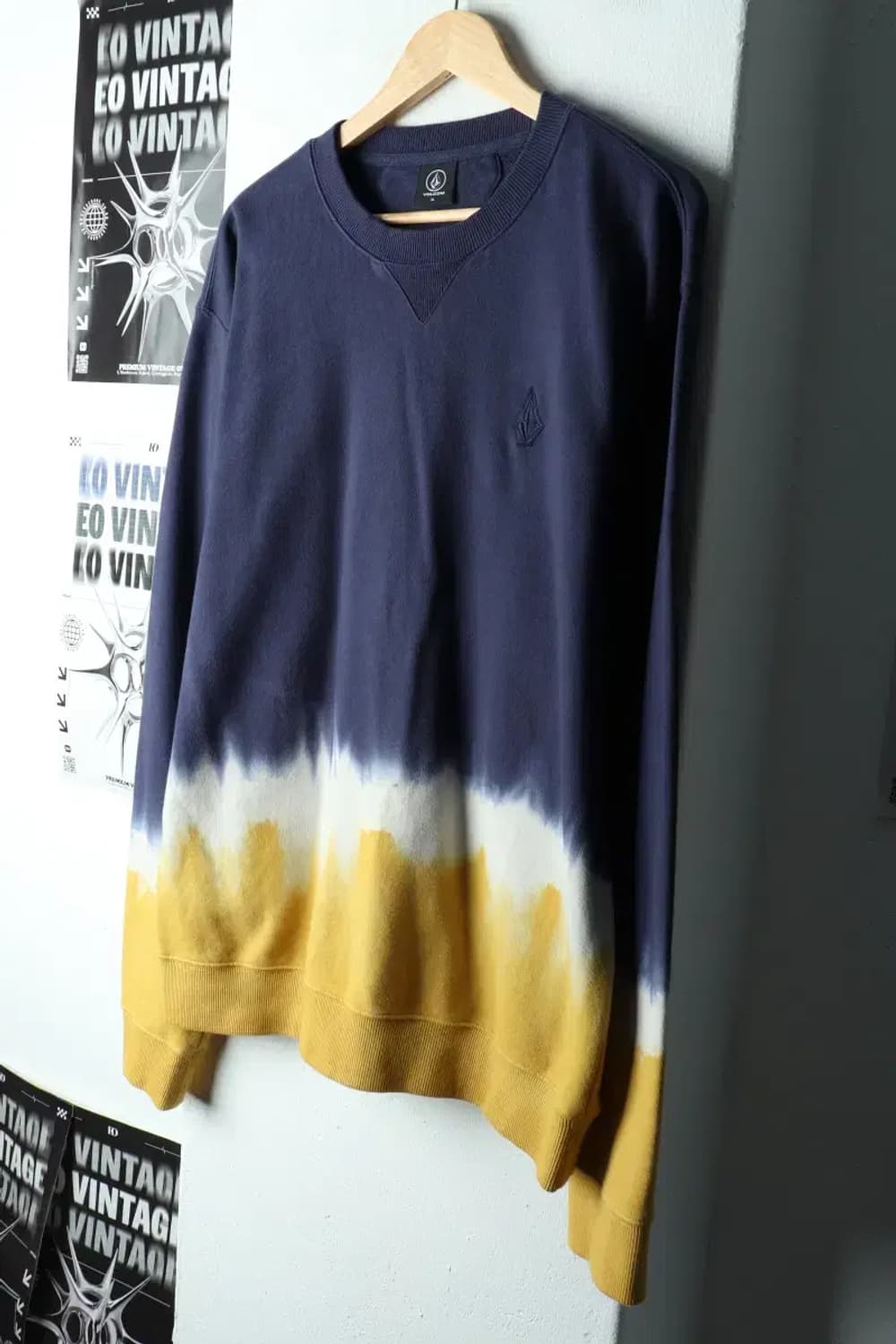 (XL) 볼컴 맨투맨 티셔츠 타이다이 올드스쿨-16040 상품이미지1