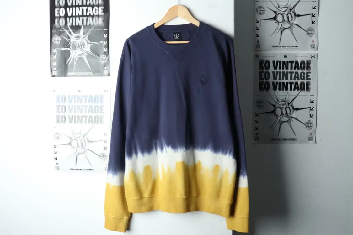 (XL) 볼컴 맨투맨 티셔츠 타이다이 올드스쿨-16040 상품이미지2