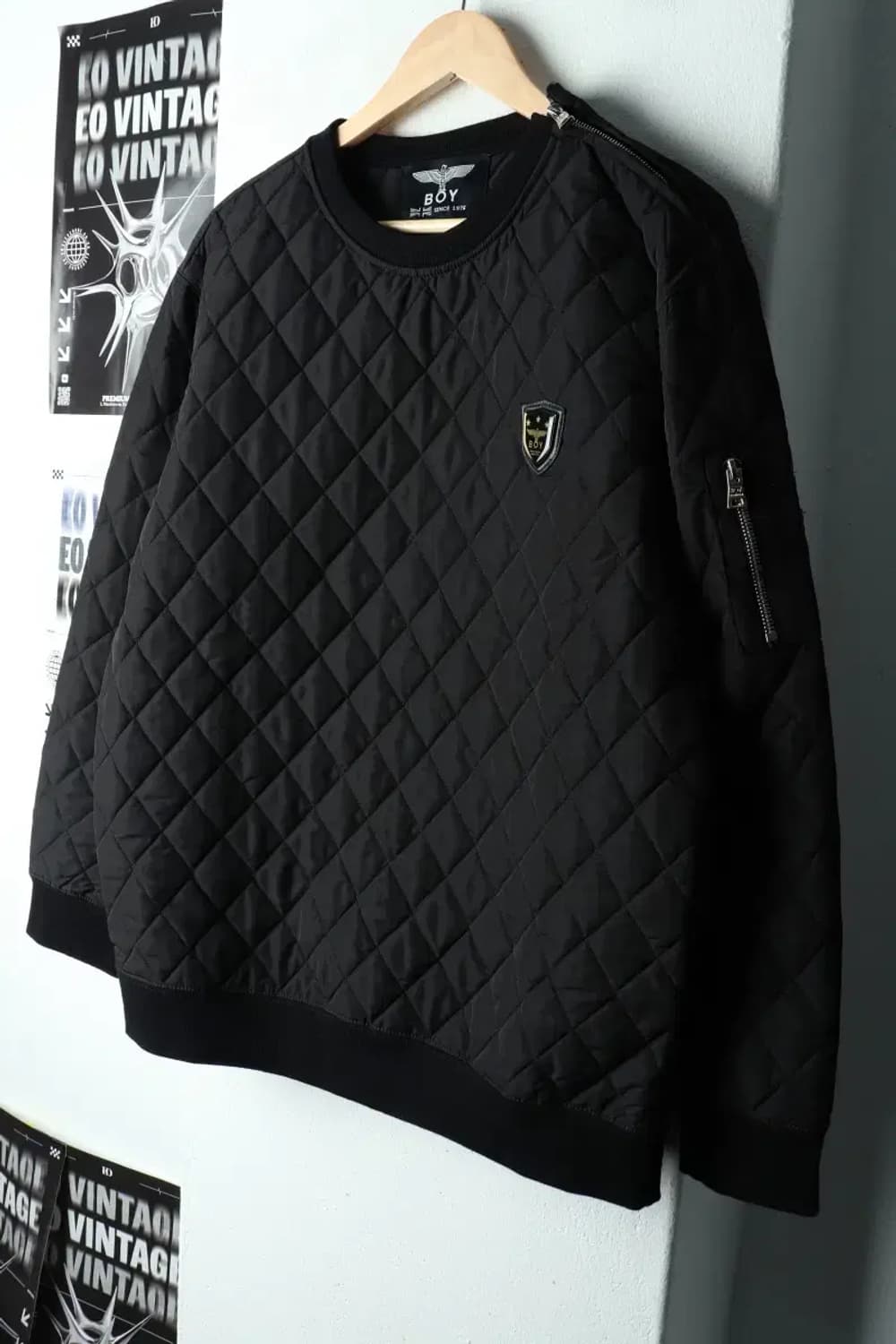 (L-XL) 보이런던 집업 바람막이 점퍼자켓 Y2K 테크웨어-160E2 상품이미지1