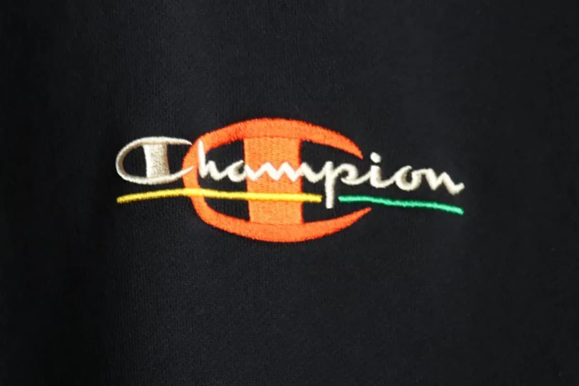 (XL-2XL) 챔피온 맨투맨 티셔츠 USA 반집업 블랙-160E6 상품이미지5