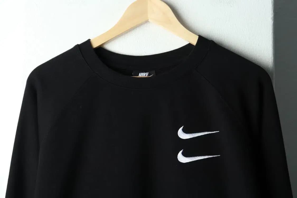 (2XL) 나이키 맨투맨 티셔츠 빅사이즈 더블스우시 올드스쿨-160E7 상품이미지3